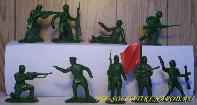 Солдатики СССР. Фото из инета.